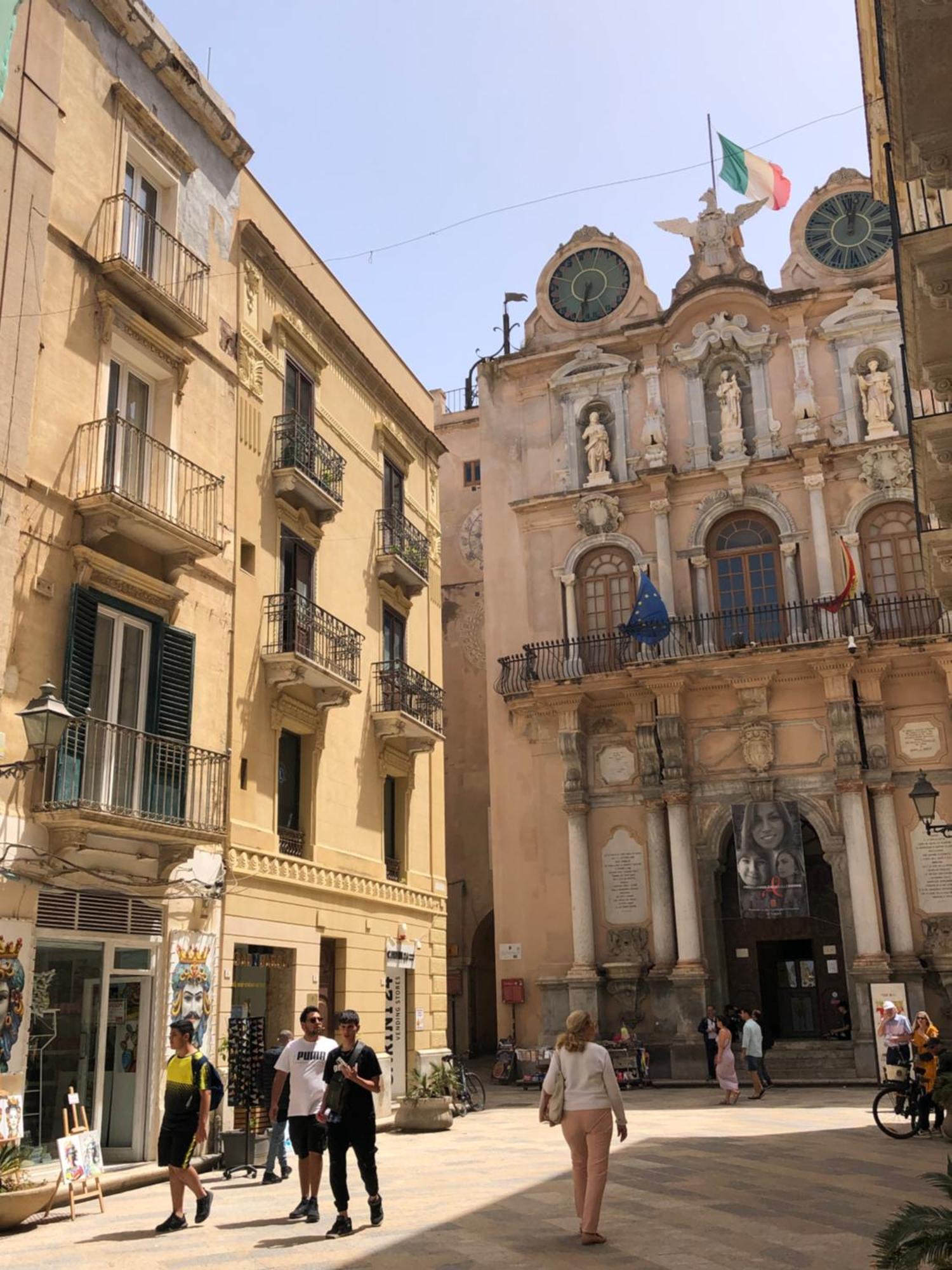 Apartmán Casa Garibaldi Trapani Exteriér fotografie