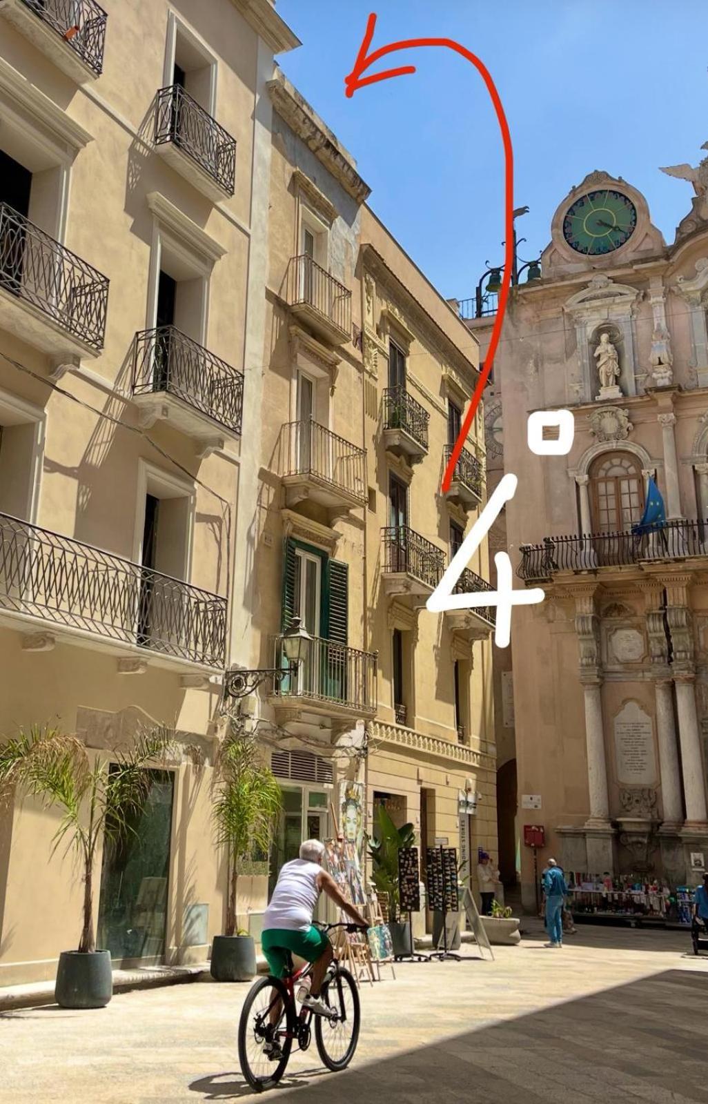 Apartmán Casa Garibaldi Trapani Exteriér fotografie